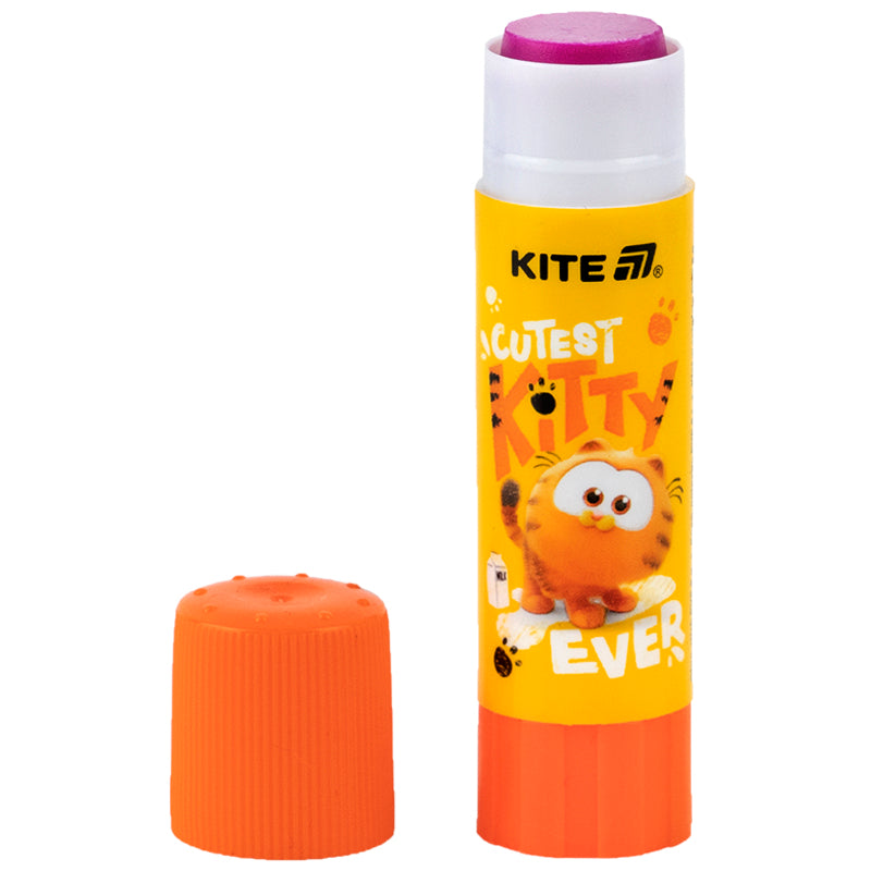 Клей-карандаш с индикатором PVP Kite Garfield GF25-130, 8 г