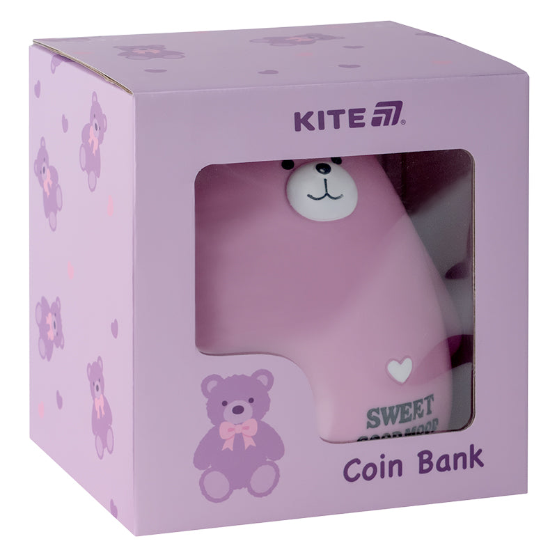 Скарбничка Kite Pink Bear K25-498-7