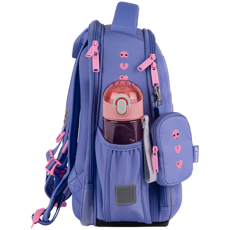Рюкзак школьный каркасный Kuromi HK25-555S-2