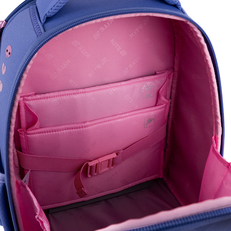 Рюкзак школьный каркасный Kuromi HK25-555S-2