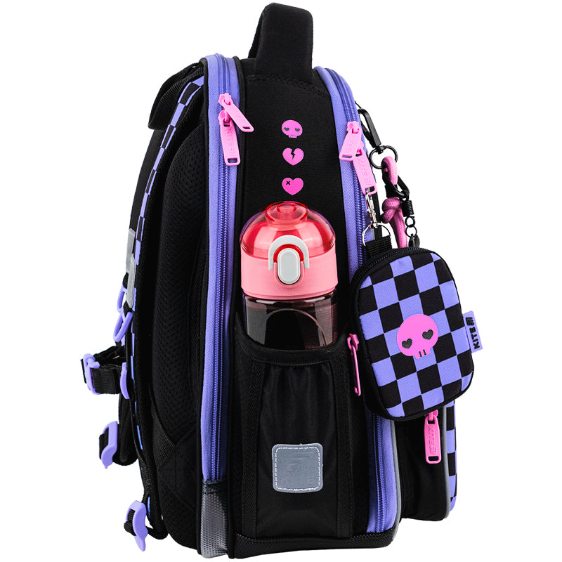 Рюкзак школьный каркасный Kuromi HK25-556M