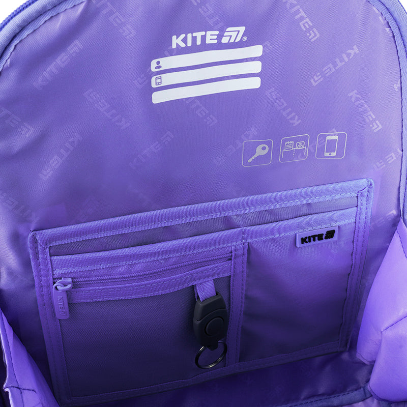 Рюкзак школьный каркасный Kuromi HK25-556M