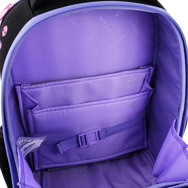 Шкільний набір Kite Education Kuromi SET_HK25-556M (рюкзак, пенал, сумка)