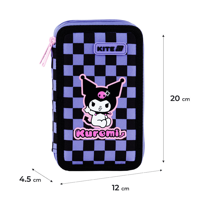 Шкільний набір Kite Education Kuromi SET_HK25-556M (рюкзак, пенал, сумка)