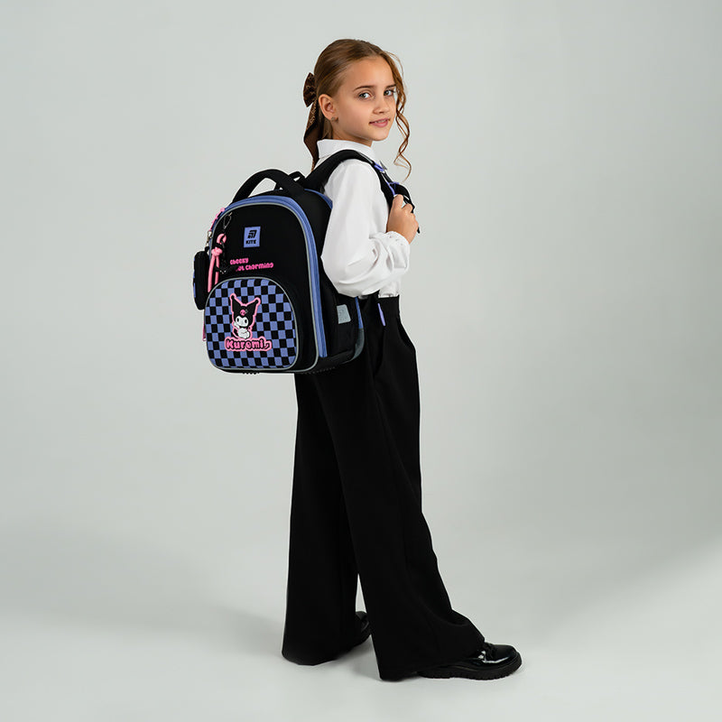 Шкільний набір Kite Education Kuromi SET_HK25-556M (рюкзак, пенал, сумка)