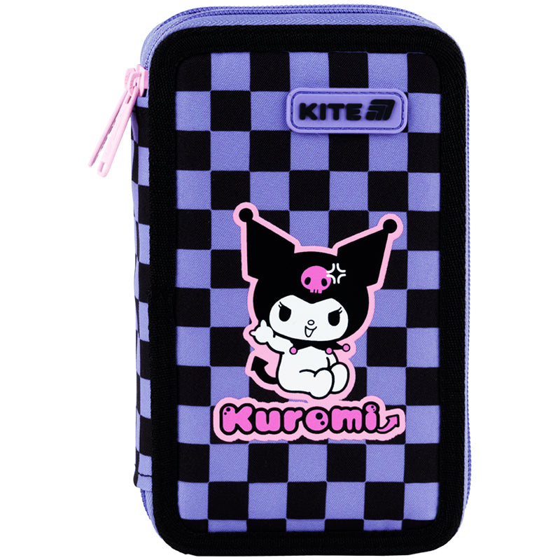 Пенал без наполнения Kite Kuromi HK25-623, 2 отделения