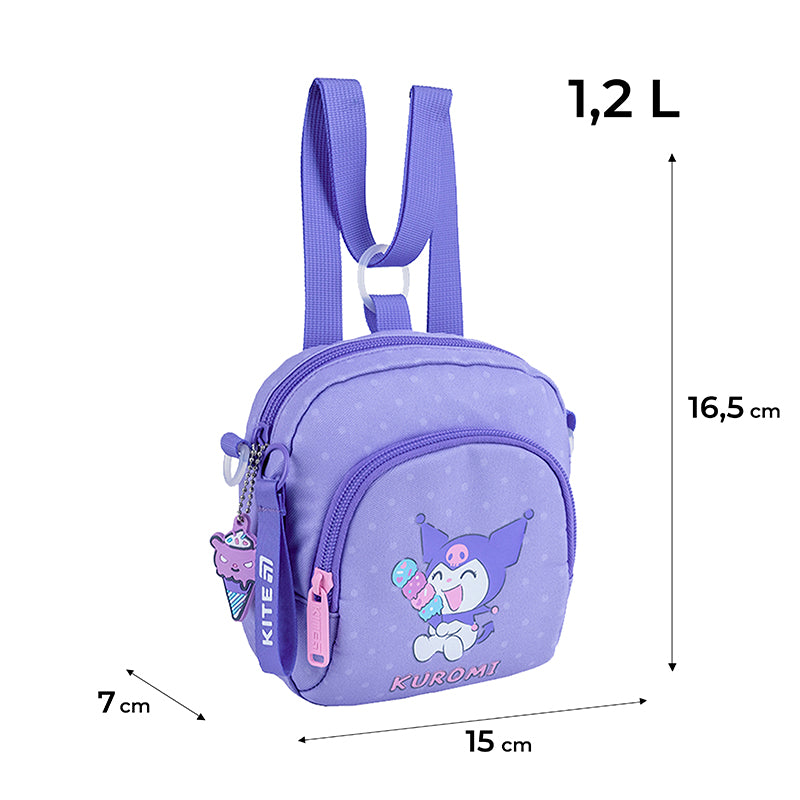 Сумка-рюкзак детская Kite Kids Kuromi HK25-2620-2