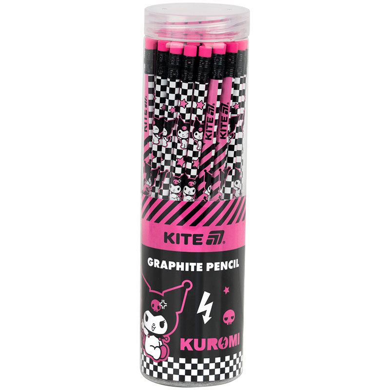 Олівець графітний з гумкою Kite Kuromi HK25-056-2