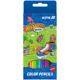 Олівці кольорові Kite Hot Wheels HW25-051-2, 12 шт. Олівці кольорові Kite Hot Wheels HW25-051-2, 12 шт.