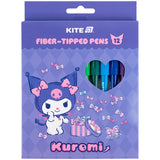 Фломастери Kite Kuromi HK25-447-2, 12 кольорів Фломастери Kite Kuromi HK25-447-2, 12 кольорів