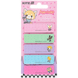 Закладка бумажная с рисунком Kite Aggretsuko AR25-480, 100 шт, 5х15х50 мм, прямоугольная Закладка бумажная с рисунком Kite Aggretsuko AR25-480, 100 шт, 5х15х50 мм, прямоугольная