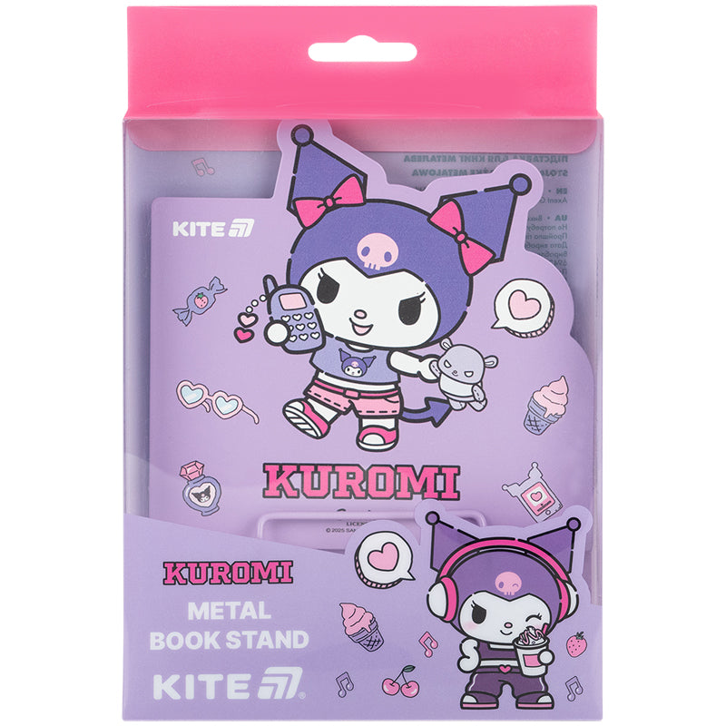 Підставка для книг Kite Kuromi HK25-392-2, металева