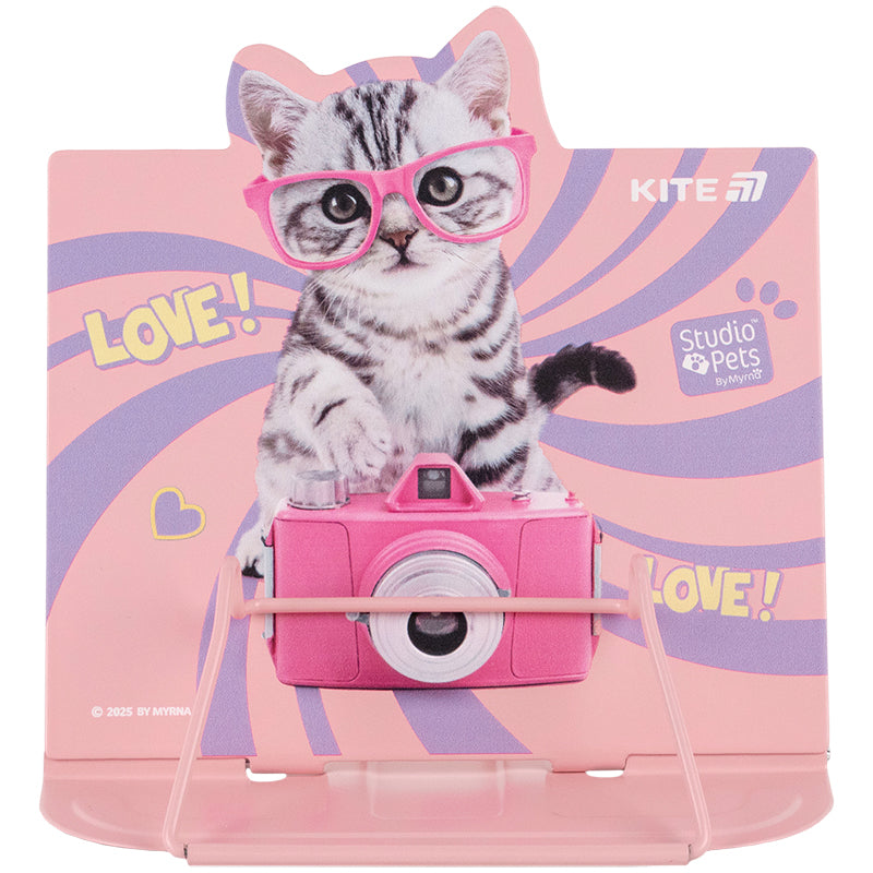 Подставка для книг Kite Studio Pets SP25-392, металлическая