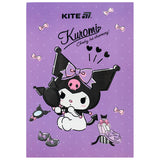Блокнот-планшет Kite Kuromi HK25-194-2, A5, 50 аркушів, клітинка Блокнот-планшет Kite Kuromi HK25-194-2, A5, 50 аркушів, клітинка