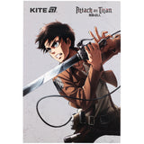 Блокнот-планшет Kite Attack on Titan AT25-194, A5, 50 аркушів, клітинка Блокнот-планшет Kite Attack on Titan AT25-194, A5, 50 аркушів, клітинка