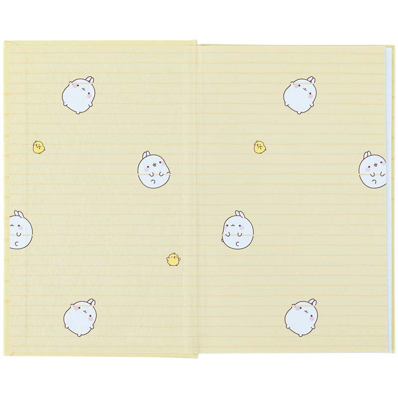 Книга записна Kite Molang ML25-199, тверда обкладинка, А6, 80 аркушів, клітинка