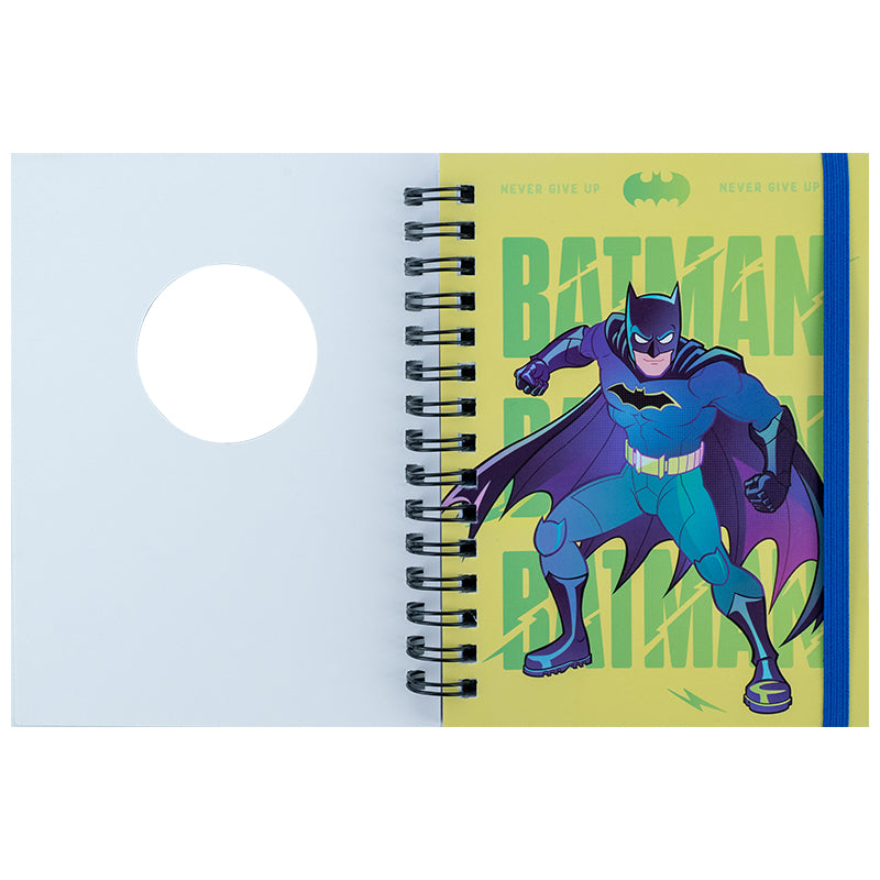 Блокнот на спирали Kite DC Comics DC25-229, А6, 80 листов, клетка