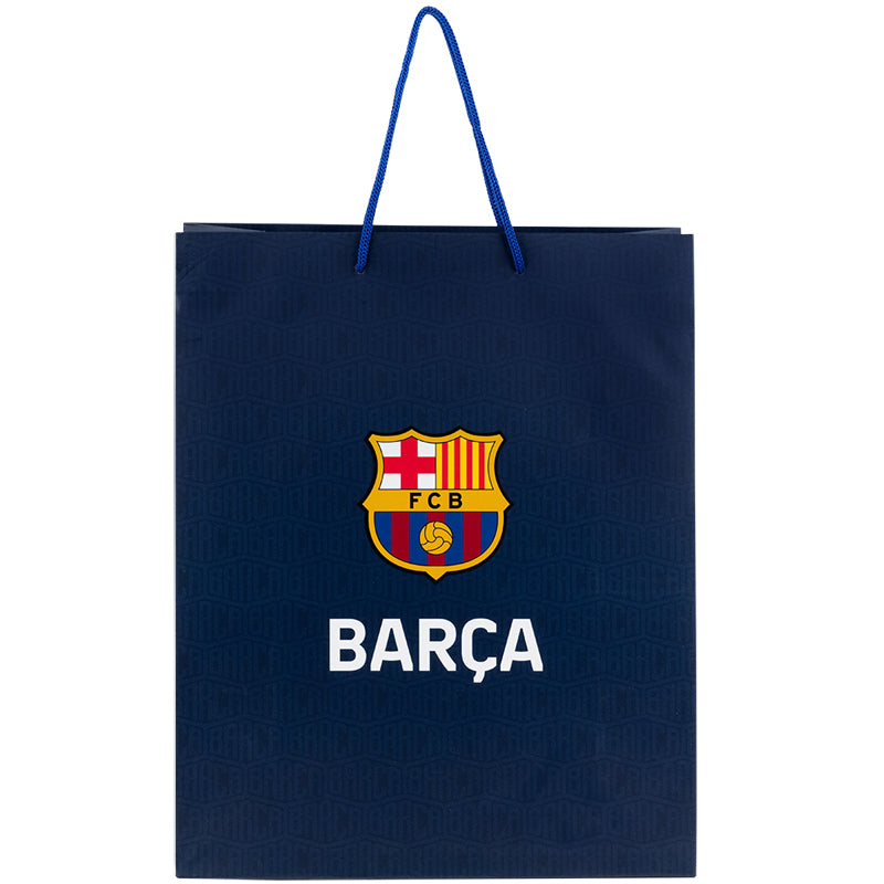 Пакет паперовий подарунковий Kite FC Barcelona BC25-266, 26х32см