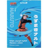 Папір кольоровий неоновий Kite Naruto NR24-252 Папір кольоровий неоновий Kite Naruto NR24-252
