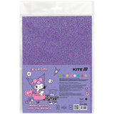 Картон кольоровий з чарівним гліттером Kite Hello Kitty HK24-423, А4 Картон кольоровий з чарівним гліттером Kite Hello Kitty HK24-423, А4