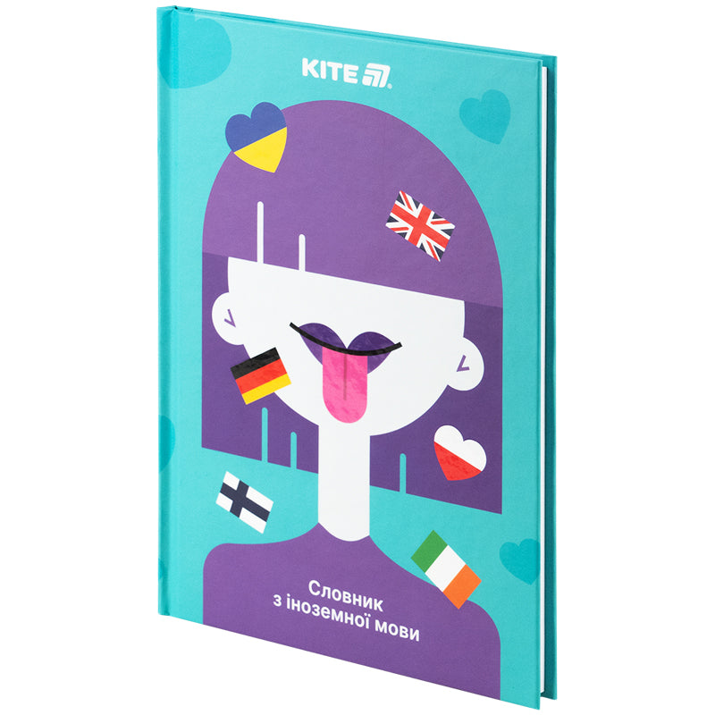 Словник для запису іноземних слів Kite Girl K25-407-1, 60 аркушів