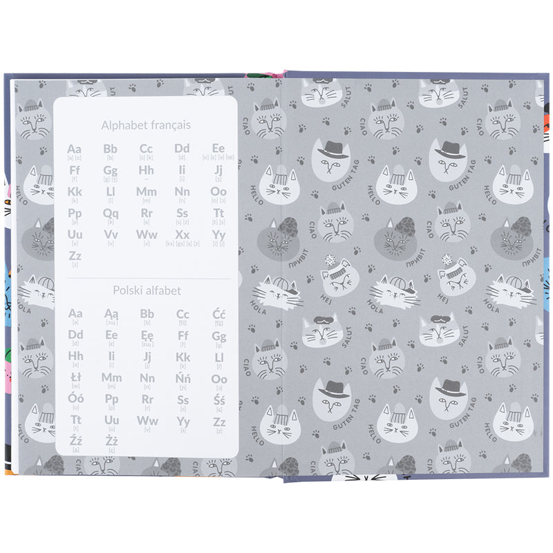 Словник для запису іноземних слів Kite Cats K25-407-2, 60 аркушів