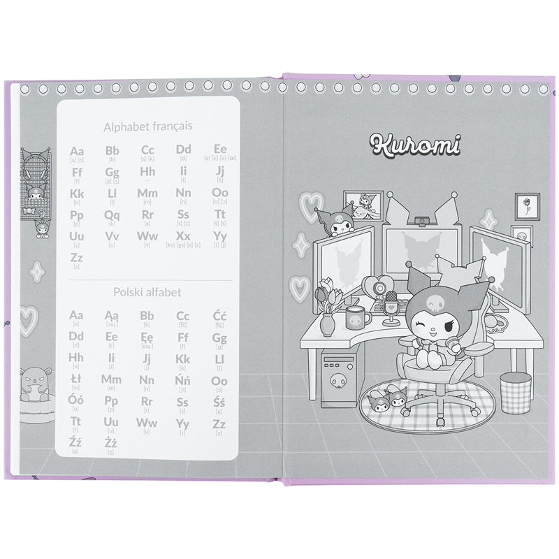 Словник для запису іноземних слів Kite Kuromi HK25-407-2, 60 аркушів