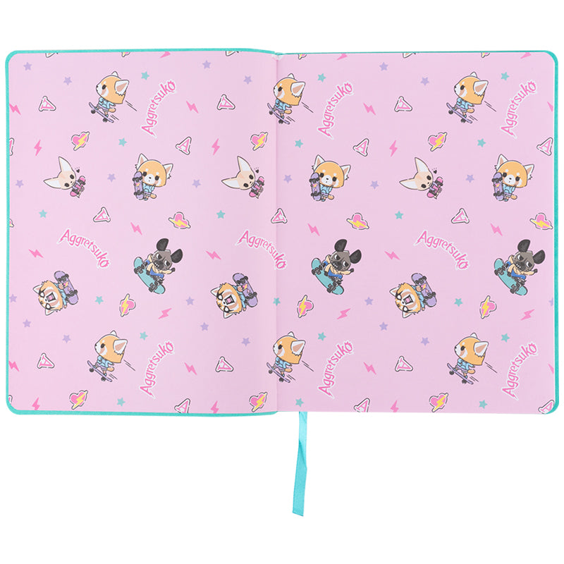 Щоденник шкільний Kite Aggretsuko AR25-283, м'яка обкладинка, PU