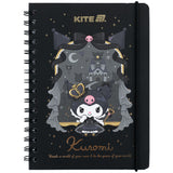 Щоденник на спіралі Kite Kuromi HK25-438-2, тверда обкладинка Щоденник на спіралі Kite Kuromi HK25-438-2, тверда обкладинка