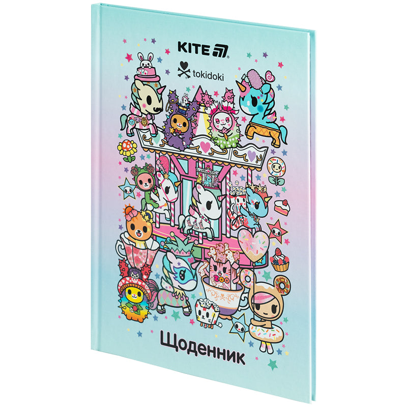Щоденник шкільний Kite tokidoki TK25-262, тверда обкладинка
