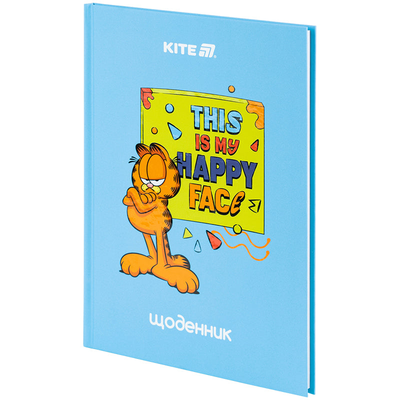 Дневник школьный Kite Garfield GF25-262, твердая обложка