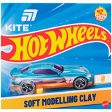 Пластилін восковий Kite Hot Wheels HW25-082, 8 кольорів, 160 г Пластилін восковий Kite Hot Wheels HW25-082, 8 кольорів, 160 г
