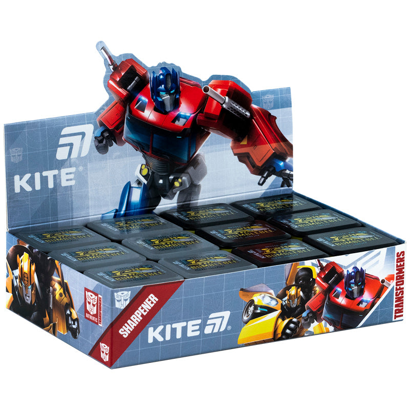 Точилка з контейнером прямокутна Kite Transformers TF25-116