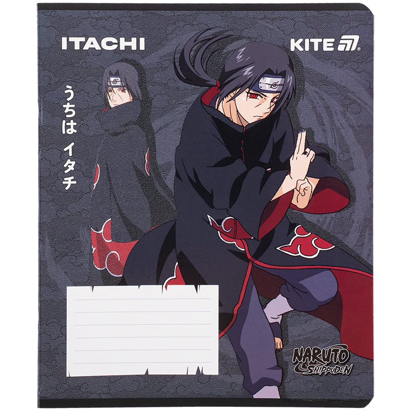 Зошит шкільний Kite Naruto NR25-232, 12 аркушів, клітинка
