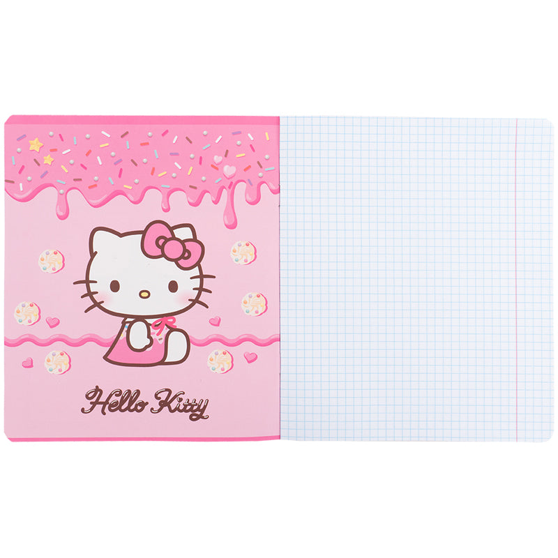 Тетрадь школьная Kite Hello Kitty HK25-232-2, 12 листов, клетка