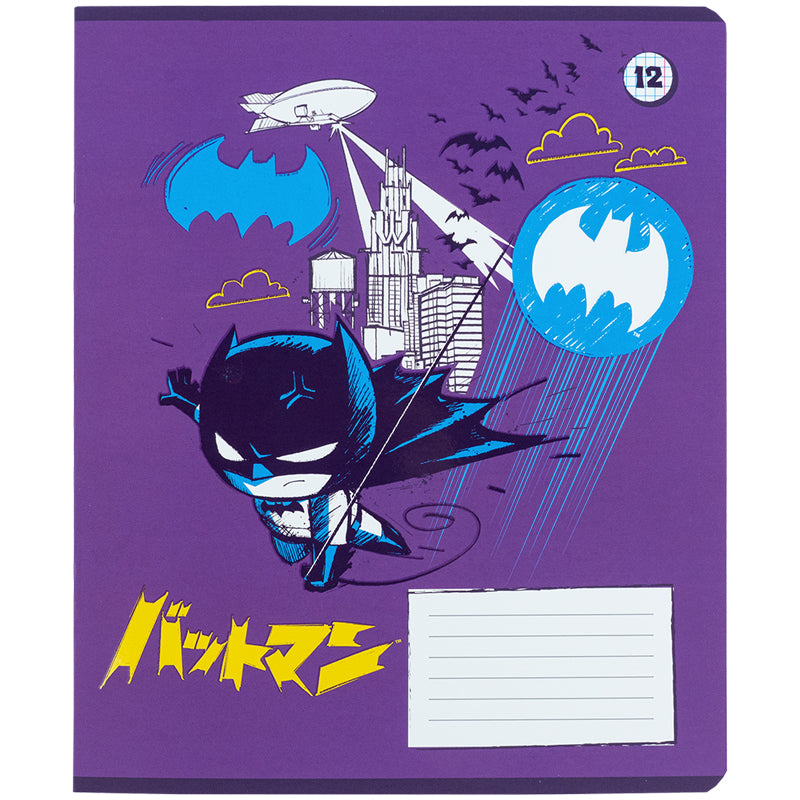 Зошит шкільний Kite DC Comics DC25-232, 12 аркушів, клітинка