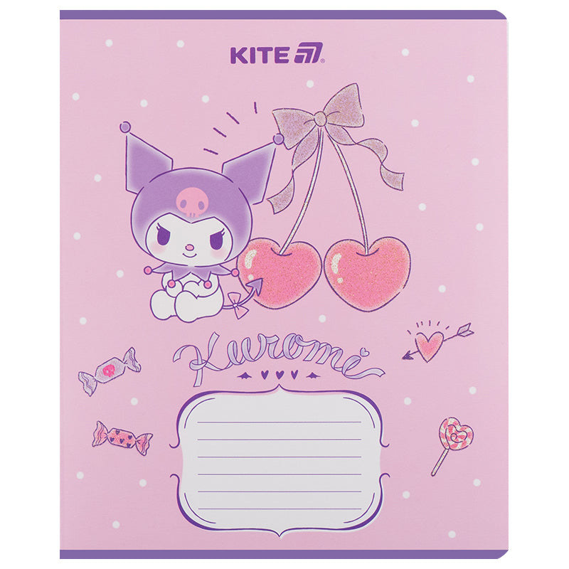 Зошит шкільний Kite Kuromi HK25-234-2, 12 аркушів, лінія