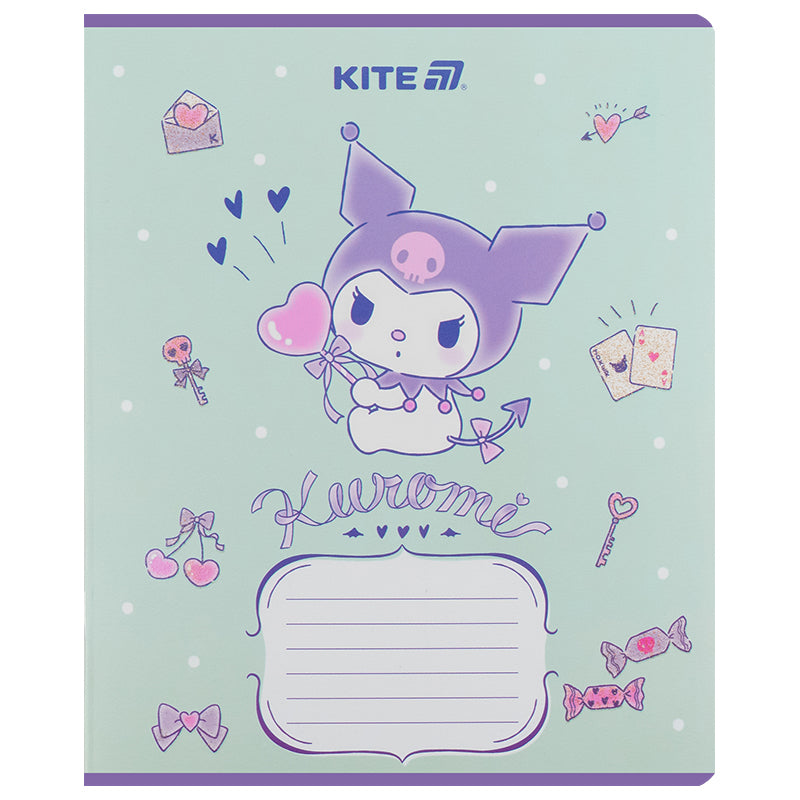 Зошит шкільний Kite Kuromi HK25-234-2, 12 аркушів, лінія
