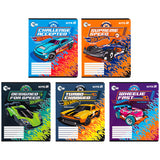 Зошит шкільний Kite Hot Wheels HW25-234, 12 аркушів, лінія Зошит шкільний Kite Hot Wheels HW25-234, 12 аркушів, лінія