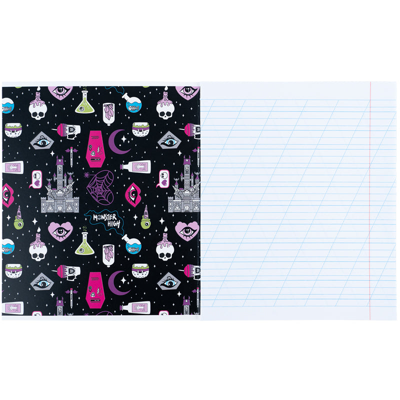 Зошит шкільний Kite Monster High MH25-235, 12 аркушів, коса лінія