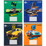 Зошит шкільний Kite Hot Wheels HW25-235, 12 аркушів, коса лінія Зошит шкільний Kite Hot Wheels HW25-235, 12 аркушів, коса лінія