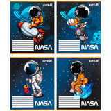 Зошит шкільний Kite NASA NS25-235, 12 аркушів, коса лінія Зошит шкільний Kite NASA NS25-235, 12 аркушів, коса лінія