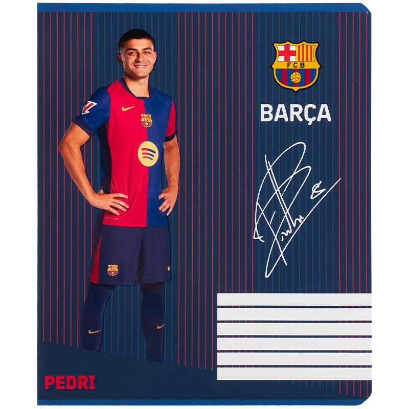 Зошит шкільний Kite FC Barcelona BC25-236, 18 аркушів, клітинка