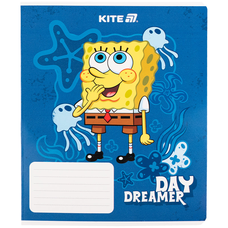 Тетрадь школьная Kite SpongeBob SquarePants SB25-236, 18 листов, клетка