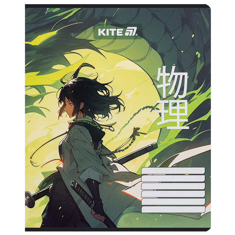 Зошит шкільний Kite Anime K25-237-1, 18 аркушів, лінія