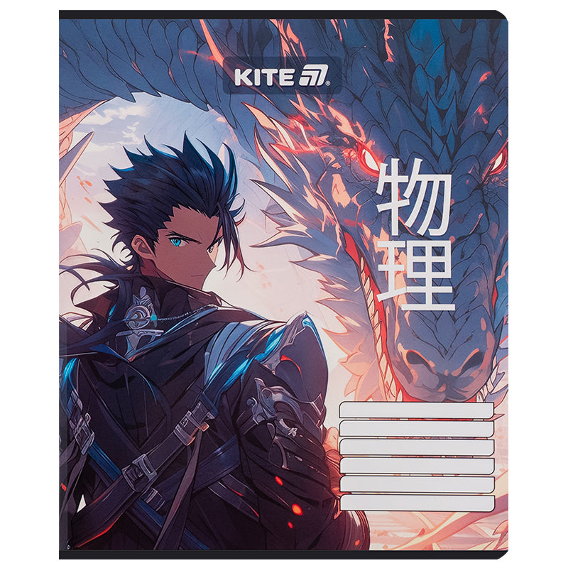 Зошит шкільний Kite Anime K25-237-1, 18 аркушів, лінія