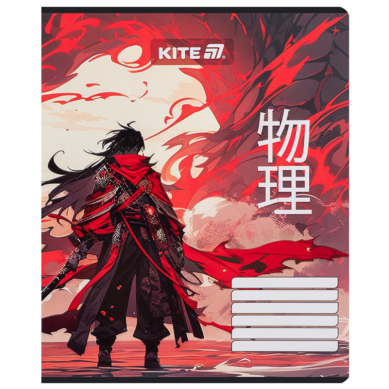 Зошит шкільний Kite Anime K25-237-1, 18 аркушів, лінія