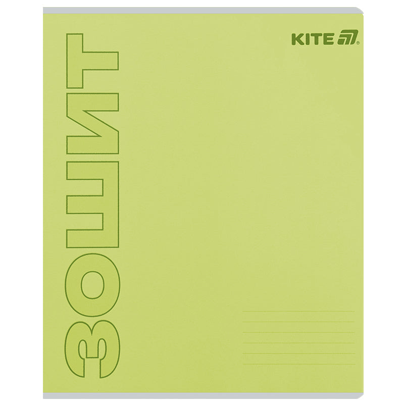 Зошит шкільний Kite One color K25-237-2, 18 аркушів, лінія