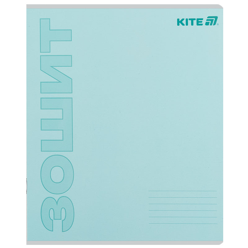 Зошит шкільний Kite One color K25-237-2, 18 аркушів, лінія