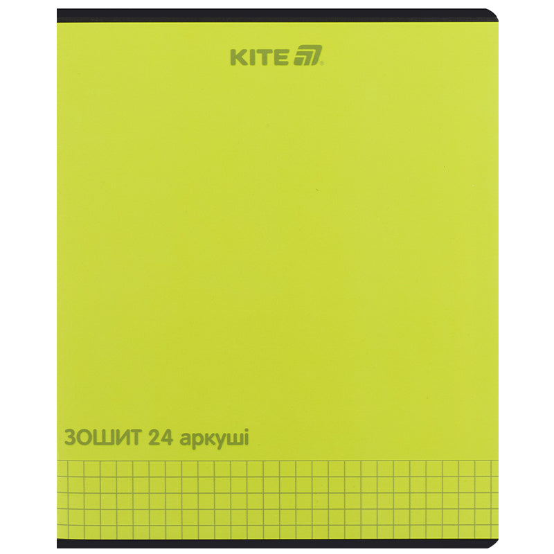 Зошит шкільний Kite One color K25-238-2, 24 аркуші, клітинка